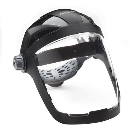 Jackson Safety Quad500 Nylon Anti Fog Face Shield In The Eye Protection Department At