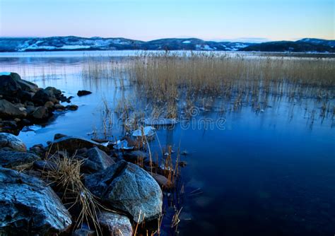 Lapland Lake Stock Image Image Of Scandinavia Cold Still 4572553