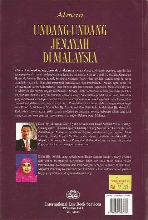 Majlis agama islam narathiwat (main) menganggarkan 100 rakyat malaysia menggunakan perkhidmatan majlis itu setiap bulan bagi. Undang-Undang Jenayah di Malaysia - Pustaka Mukmin KL ...