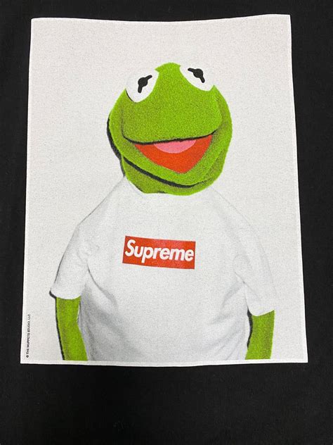 Supreme Kermit Tee 2008 Black Ebay