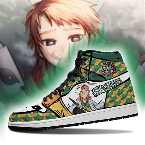Demon Slayer Shop Sabito Shoes Boots Anime Sneakers Fans T Ideas