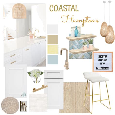Coastal Hamptons Interior Design Mood Board By Sheriley Style Sourcebook