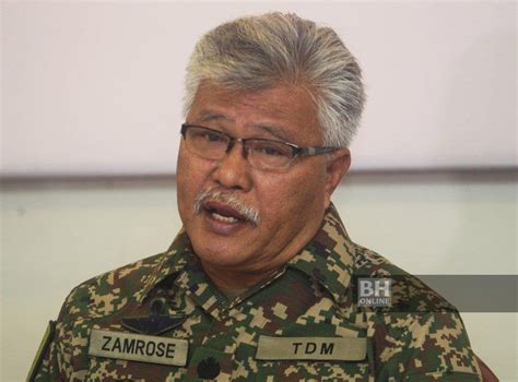 Panglima Tentera Darat Jeneral Tan Sri Zamrose Mohd Zain