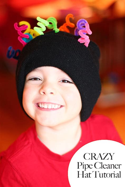 Tutorial 10 Minute Crazy Hat The Mom Creative