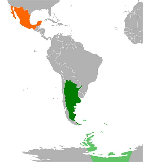 8 feb 1942 antártida argentina is claimed by argentina as between longitudes and 68° w and 24° w (formally takes possession 8 nov 1942). Argentina-Mexico relations - Wikipedia