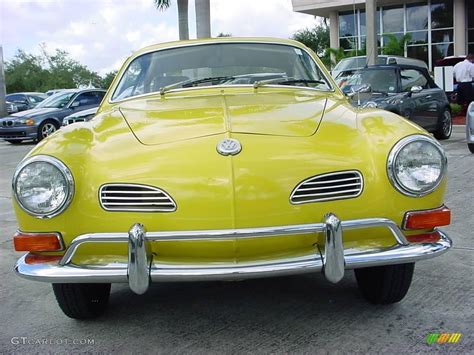 1971 Canary Yellow Volkswagen Karmann Ghia Coupe 20289159 Photo 10