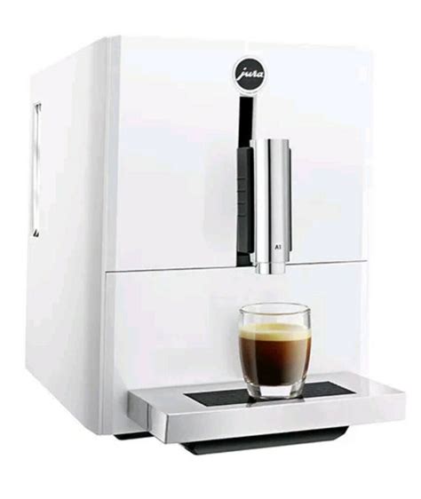 It now also offers macchiato, espresso doppio, special coffee and hot water for green tea at the touch of a button. Jura A1 Ultra-Compact Superautomatic Espresso Machine w/ P ...