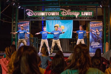 ‘newsies Cast Steps Into The Disneyland Resort To Teach Guests Dance