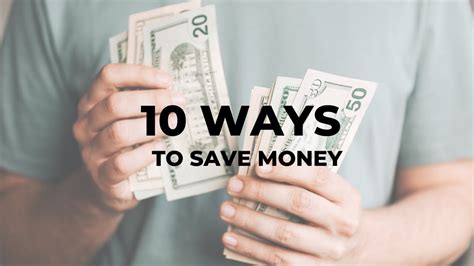 10 ways save money in your daily life youtube