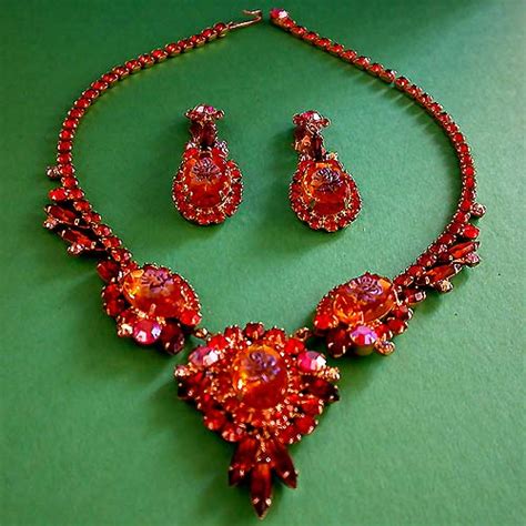 Vintage Costume Antique Jewelry Matching Jewelry Sets Parures
