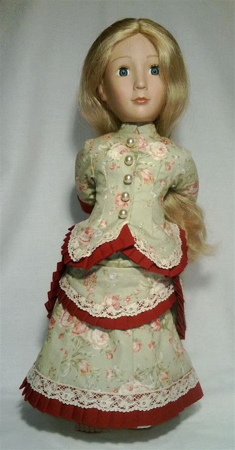 Victorian Late 1800 A Girl For All Time Green Bustle Dress Etsy