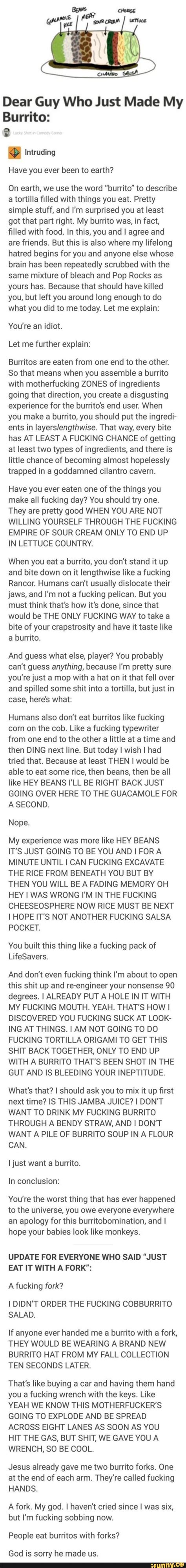 Burrito Go Brrrr Scrolller