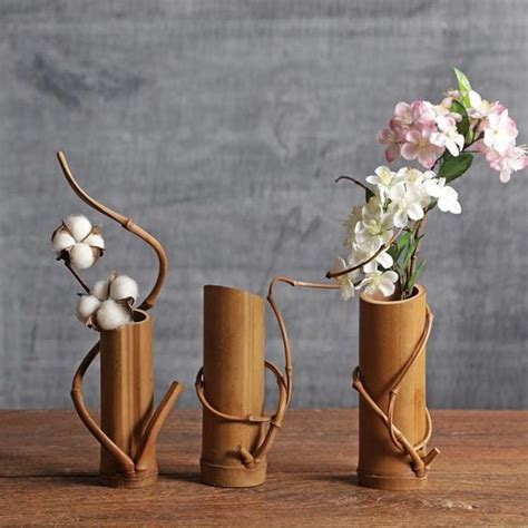 Cara Membuat Vas Bunga Dari Bambu Yang Mudah Kumpulan Tips