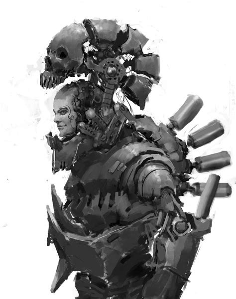 Artstation Concept Of Exosuit Skull 09
