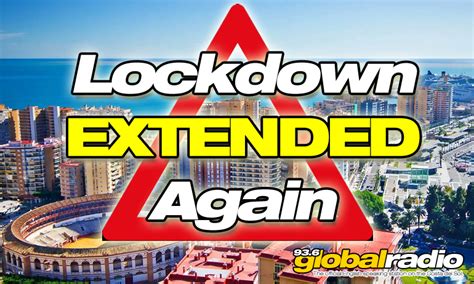 However, several relaxations will be allowed as per zones. Sanchez Confirms Lockdown Extension - 93.6 Global Radio