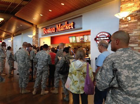 Boston Market Grand Opening At Freedom Crossing At Fort Bliss Article