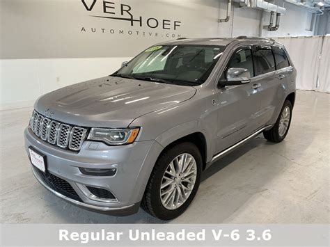 Pre Owned 2018 Jeep Grand Cherokee Summit Suv In Sioux Center 341991