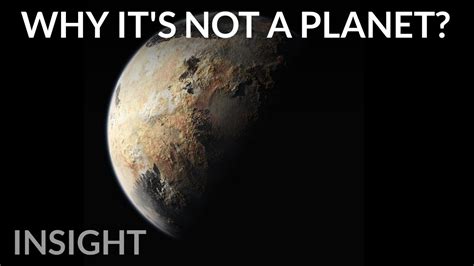 Why Pluto Is Not A Planet Anymore Youtube