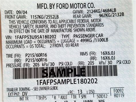 Ford Car Vin Check : Download Ford History Check Vin Decoder Free For