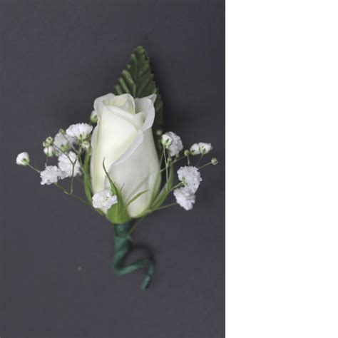 Single Rose Boutonniere Dibella Flowers And Ts