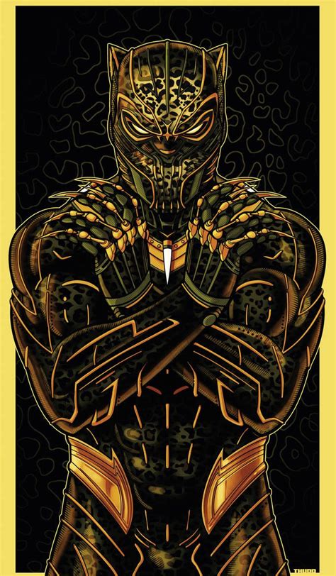 You can also upload and share your favorite erik killmonger wallpapers. Killmonger by Thuddleston | Black panther marvel, Black panther art, Golden jaguar marvel
