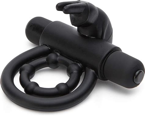 Lovehoney Bionic Bullet Rabbit Vibrating Cock Ring Stretchy Double Silicone Penis Ring With
