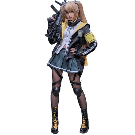 Hot Game Girls Frontline Ump9 Cosplay In Maiden Costume Battle Unifrom