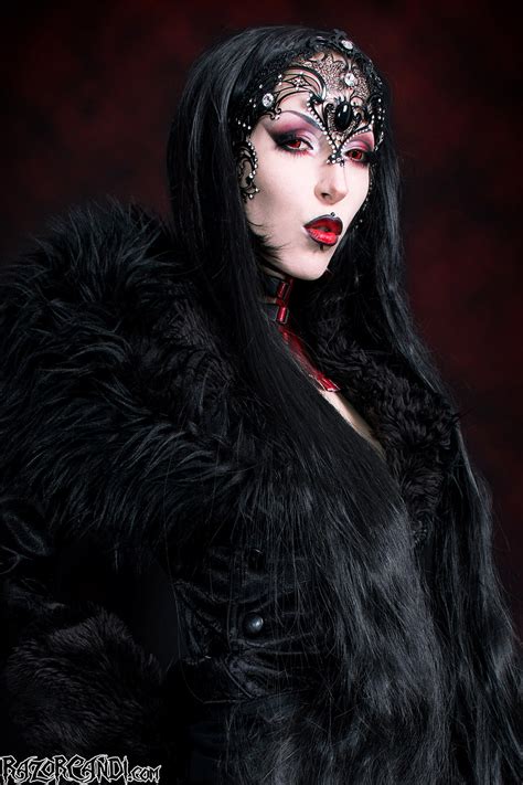 Razor Candi In Elegantly Tempting Gothic Vampire Beauty RazorCandi Photo Razor Candi
