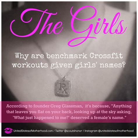 United States Of Motherhood Crossfit And Girls Names For