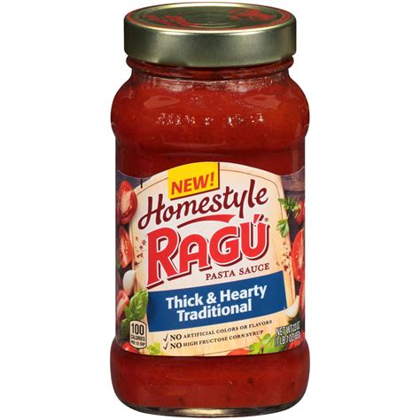 Ragu Hearty Traditional Pasta Sauce 24 Oz