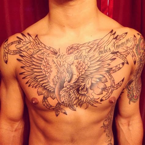 Phoenix By Jon Hall Tattoo Phoenix Hot Chest Abs Ink Full
