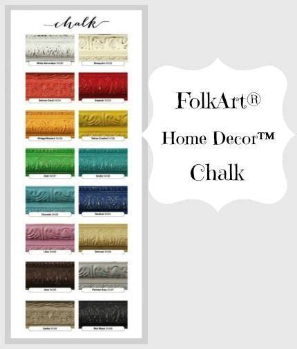 Folkart Acrylic Paint Color Chart