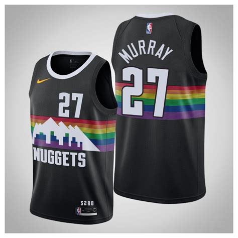 Guard for the denver nuggets #bemore. 2019-20 Nuggets Jamal Murray # 27 Black City Trikot - NBA ...