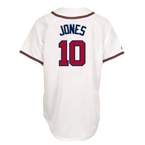 Get energized for a day of exploring—or business. #CHEAP MLB Chipper Jones Atlanta Braves Replica Home ...