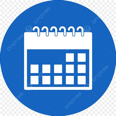 Calendar Icon Png Blue