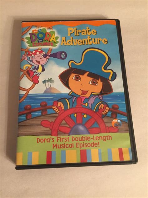 Dora The Explorer Pirate Adventure DVD Grelly USA