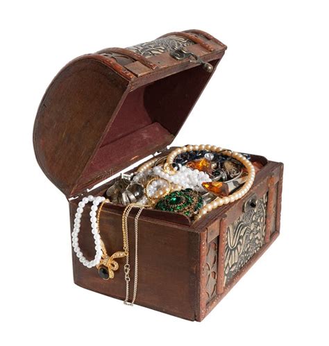 Treasure Chest Stock Image Image Of Pirate Jewellery 18307099
