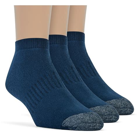 Frad Rivka Mens Cotton Premium Low Cut Cushion Socks 3 Pairs