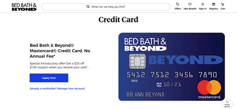 The lot significant advantages of credit card come complete with another convenient perk of the credit card is that you will able to need full account access online if you have. www.bedbathandbeyond.com - How To Apply Bed Bath & Beyond ...