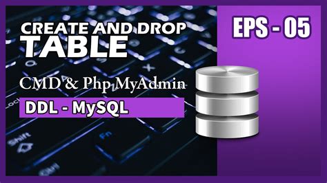 Mysql 05 Create And Drop Table Mysql Tutorial Mysql Bahasa