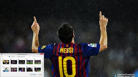 Ps4 wallpapers february 13, 2017 sport leave a comment. Download Lionel Messi Windows 7 Theme 1.00