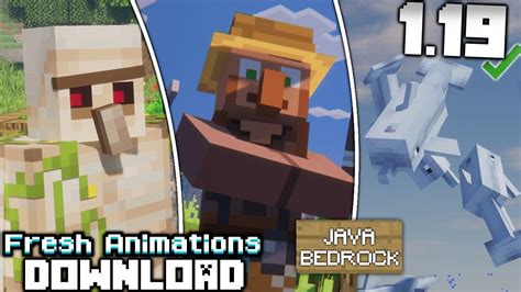 Fresh Animations 1191194 Texture Pack Minecraft Pe And Java Youtube