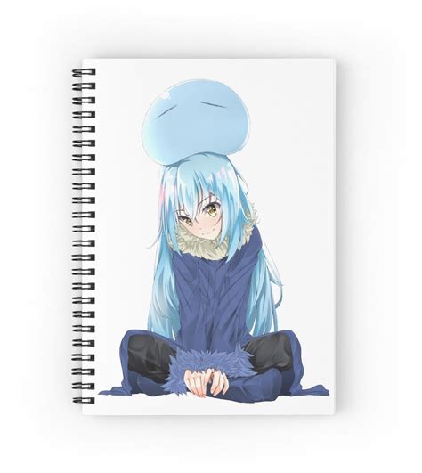 Rimuru Tempest That Time I Got Reincarnated As A Slime Spiral Notebook By J4cky2910