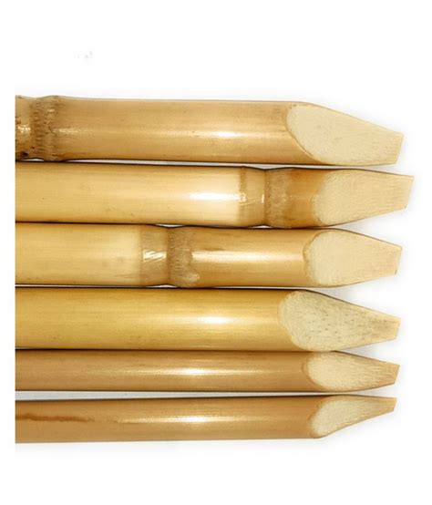 Wooden Calligraphy Pen Set Pack Of Six Made Up Of Reeds Buy Online At