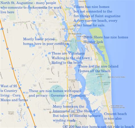 Best Places To Live In St Augustine La Florida Homes