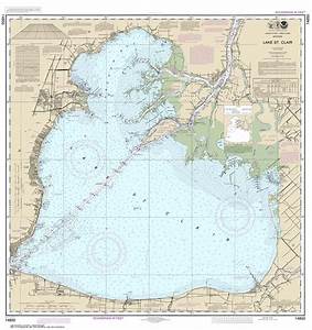 Themapstore Noaa Charts Great Lakes Lake Erie 14850 Lake St