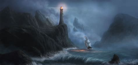 On Deviantart Lighthouse