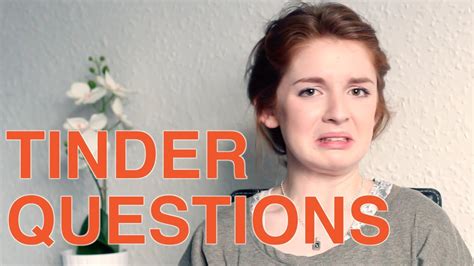 This is a good way to create a fun and personable tinder conversation. Questions to Ask Your Tinder Match - YouTube