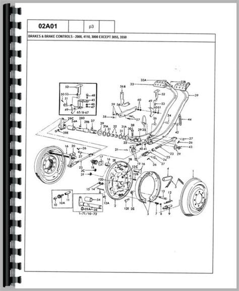 Ford 3400 Industrial Tractor Parts Manual