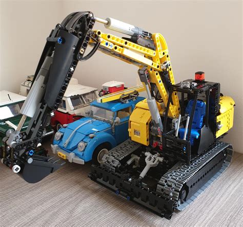 Lego Moc Full Rc Excavator Powered By Buwizz By Anto Rebrickable
